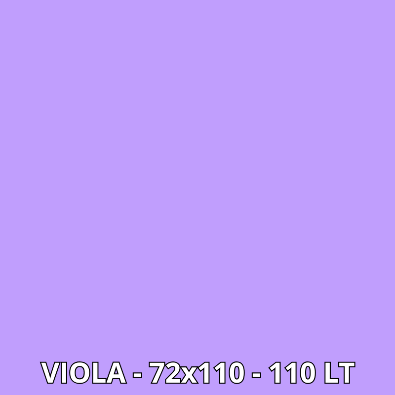 VIOLA - cm 72x110 - 110 LT